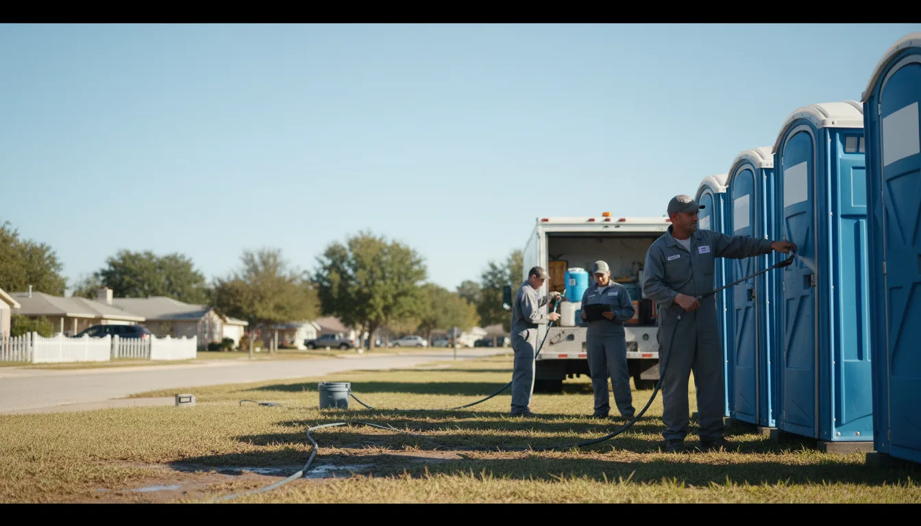 Long-Term Portable Toilet Rental in Cowpens, SC near me